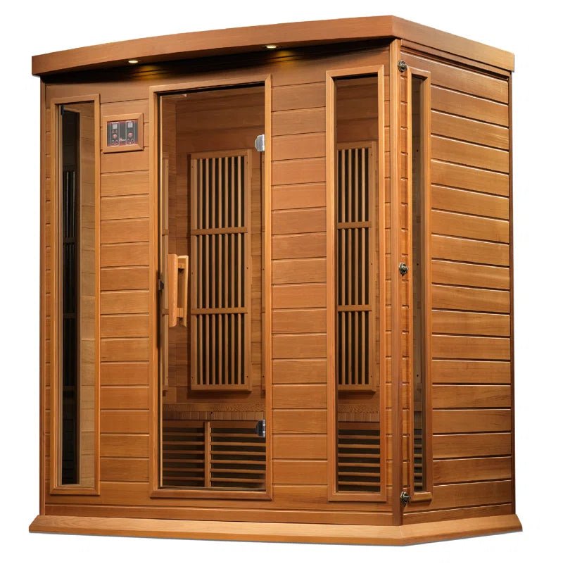 Maxxus® PureTech® Near Zero EMF FAR infrared 4 person indoor sauna - Premium Spa & Sauna from Luxurysaunasnspas.store
