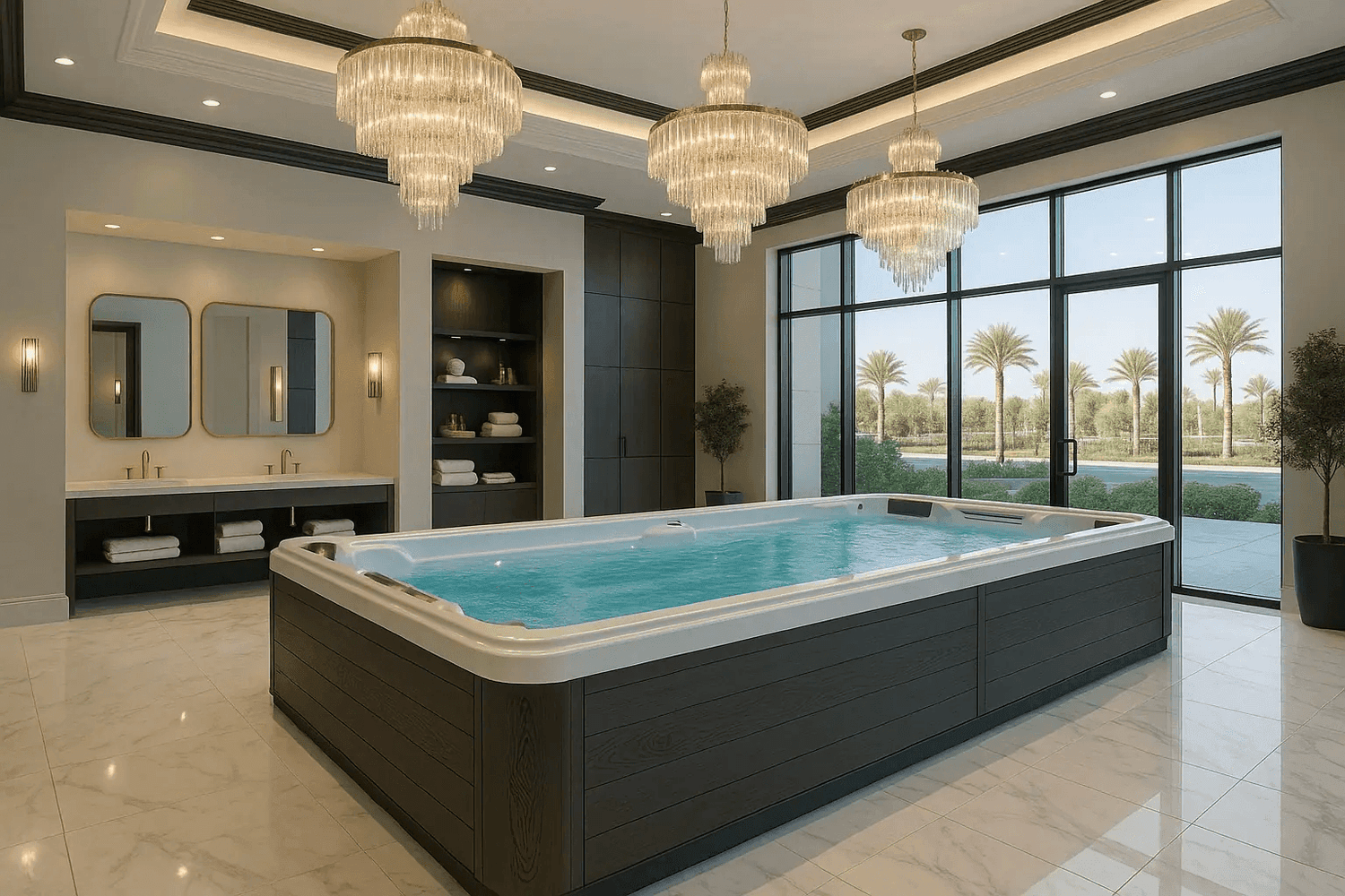 Swim Spas - Luxurysaunas&spas.store