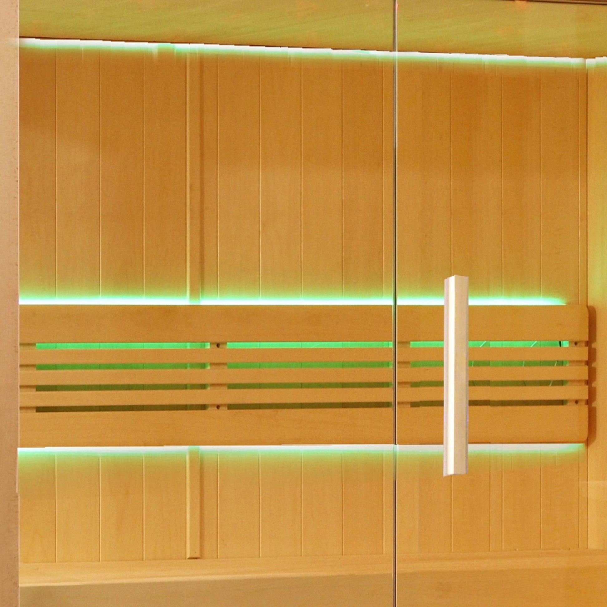 Experience Ultimate Relaxation with the STHE4INNY Canadian Hemlock Indoor Wet Dry Sauna for 4 - 6 People, Featuring a Premium 4.5 Kw UL Heater - Premium Spa & Sauna from Luxurysaunas&spas.store