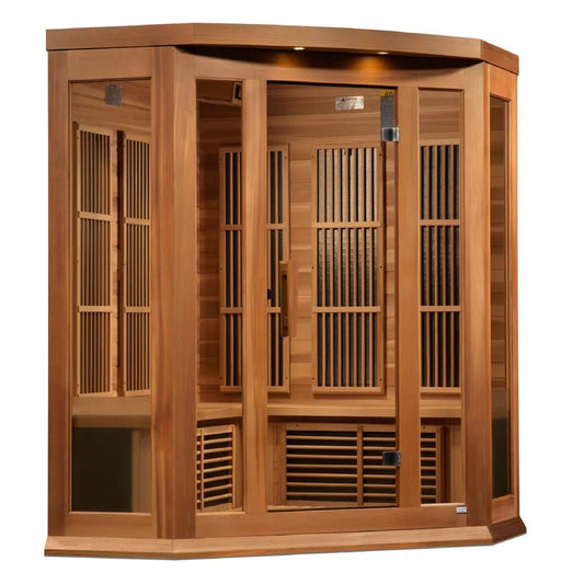 Maxxus® PureTech® Near Zero EMF FAR infrared 3 person sauna - Premium Spa & Sauna from Luxurysaunasnspas.store