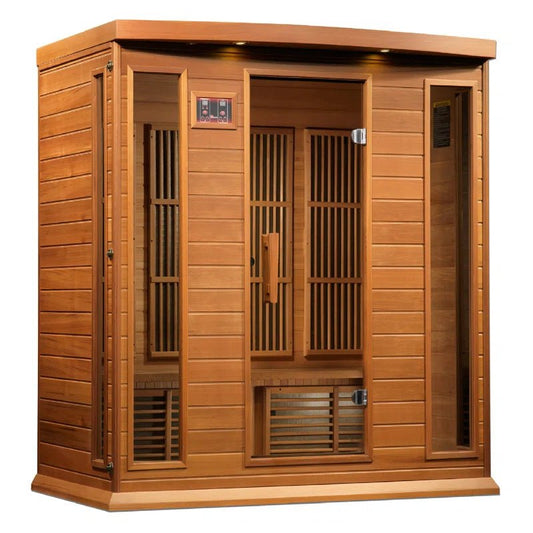 Maxxus® PureTech® Near Zero EMF FAR infrared 4 person indoor sauna - Premium Spa & Sauna from Luxurysaunasnspas.store